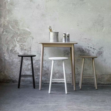 ZIGZAG 660S - High ash stool with footrest by Hans K - view 3